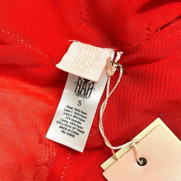 NEW We are Hot As Hell HAH Dancing Queen Dress Sz S Red - Picture 12 of 13